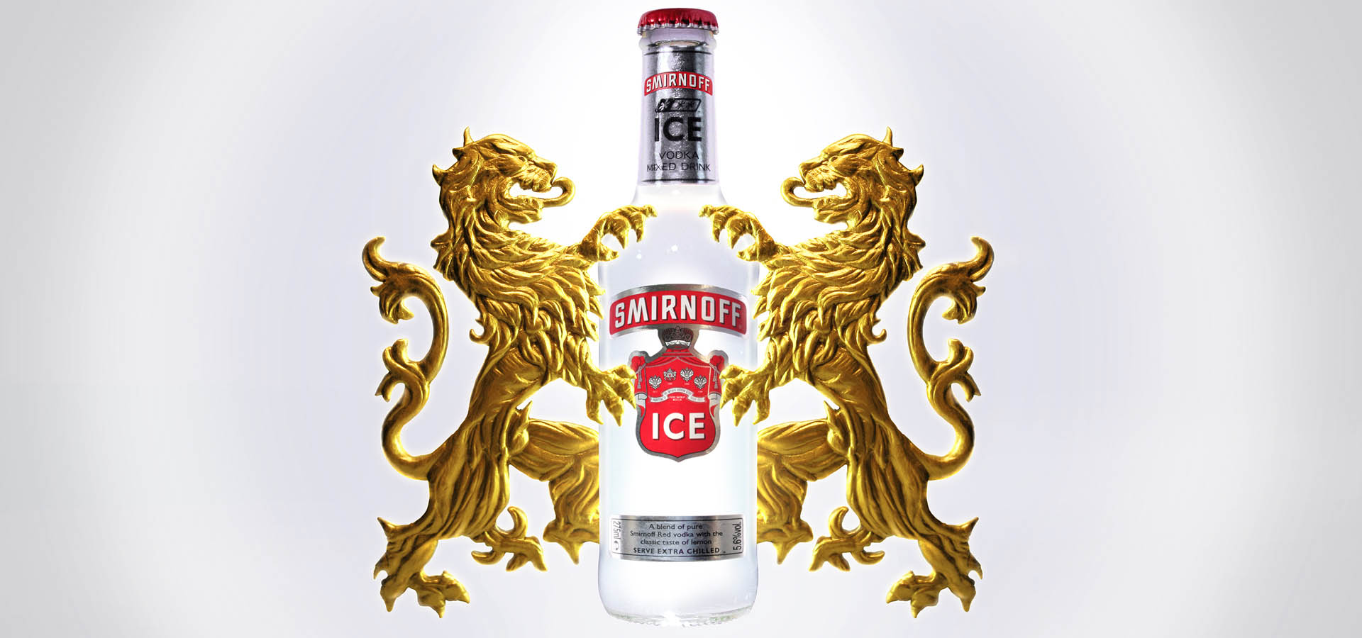 Smirnoff ice illustration for ad campaign. Clay Paint Photography Digital Manipulations